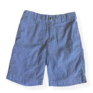 Polo Ralph Lauren Blue Striped Cotton Shorts Youth Boys 10